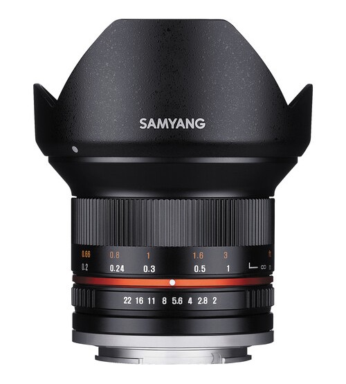 Samyang For Canon 12mm f/2.0 Lens 